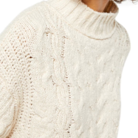 NWT Free People Cable Knit Sweater - Picture 3 of 9